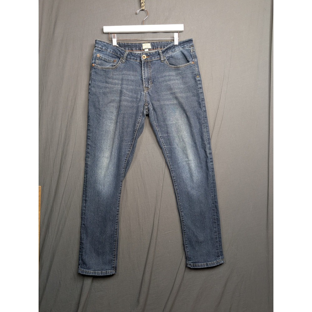 Weatherproof‎ Vintage Slim Straigh Fit Men Jeans Dark Wash Size 34x32